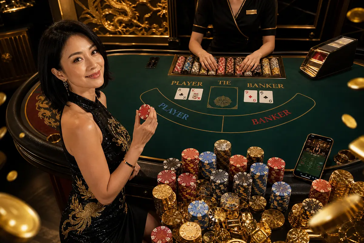 wave2d Live Baccarat Dragon Tiger တိုက်ရိုက်ထုတ်လွှင့်မှု